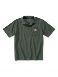 Carhartt Herren Pocket Polo Grün